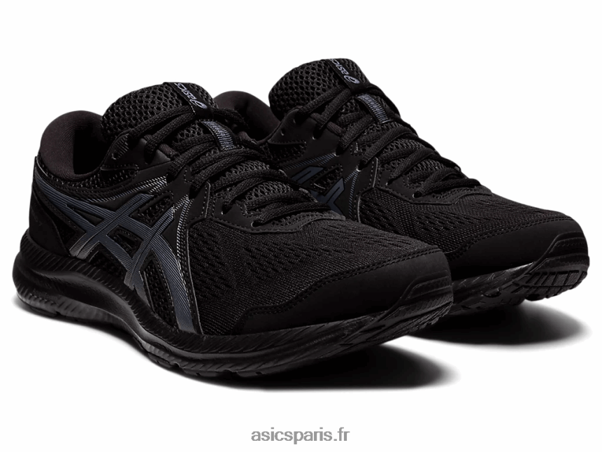 Hommes Asics gel-content 7 extra large BXL8B21960 noir/gris porteur
