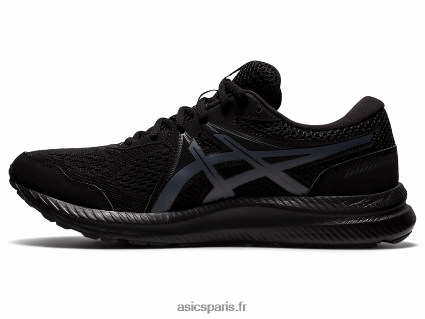 Hommes Asics gel-content 7 extra large BXL8B21960 noir/gris porteur