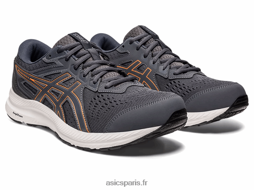 Hommes Asics gel-content 8 BXL8B2404 transporteur gris/métropole