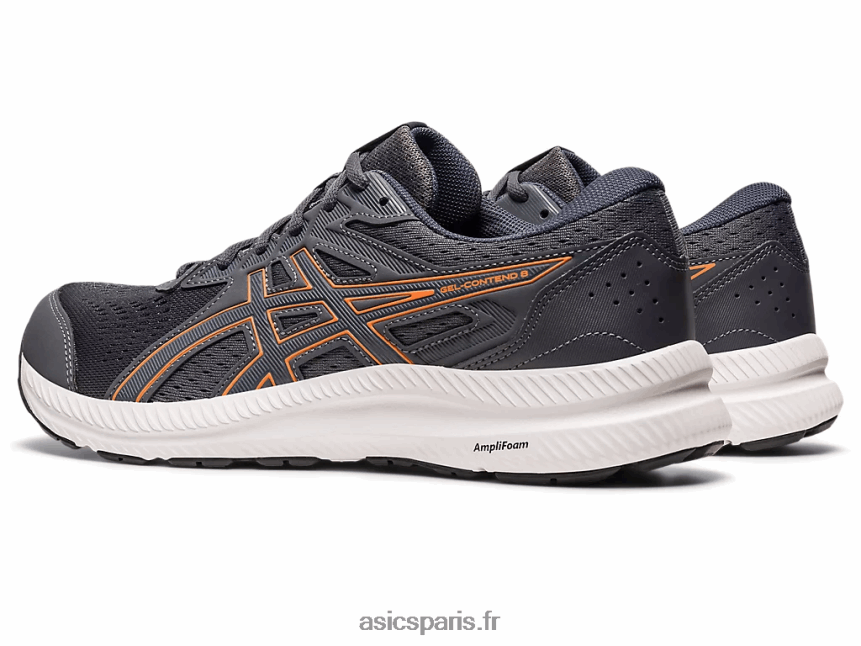 Hommes Asics gel-content 8 BXL8B2404 transporteur gris/métropole