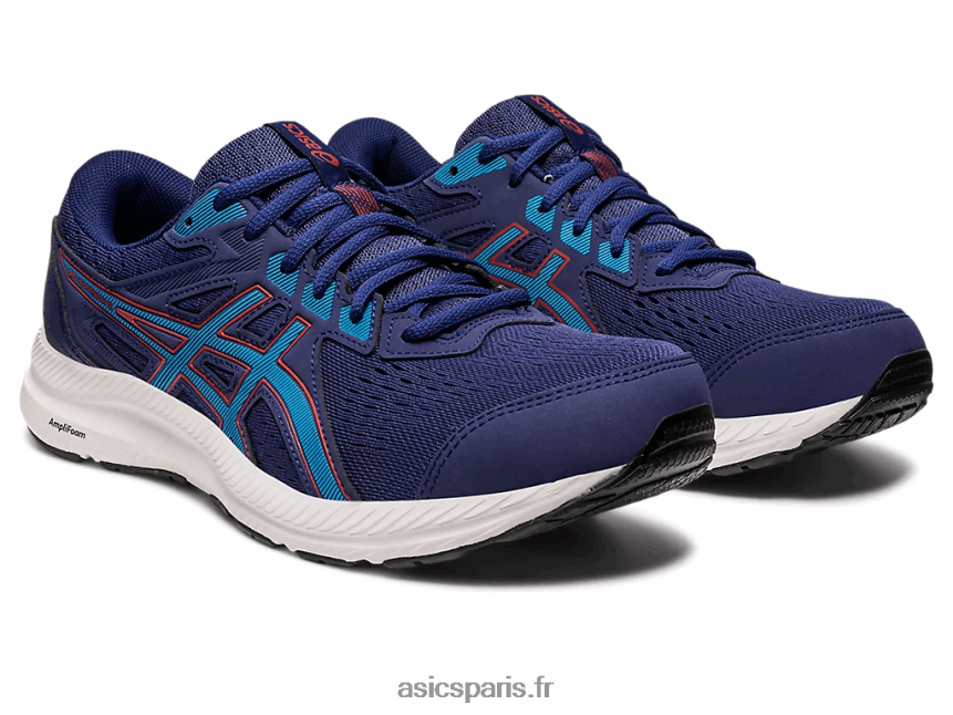 Hommes Asics gel-content 8 BXL8B2419 bleu indigo/bleu île