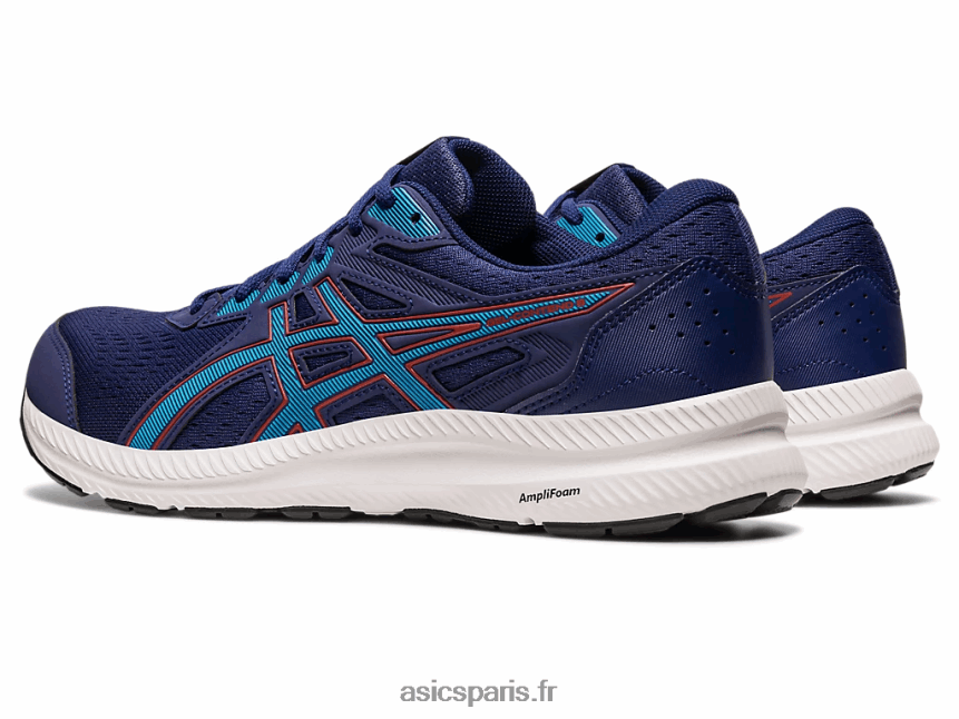 Hommes Asics gel-content 8 BXL8B2419 bleu indigo/bleu île