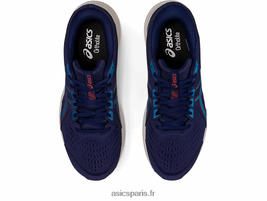 Hommes Asics gel-content 8 BXL8B2419 bleu indigo/bleu île