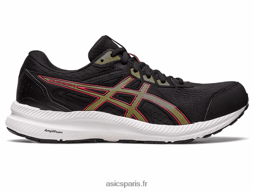 Hommes Asics gel-content 8 BXL8B2536 noir/huile d'olive