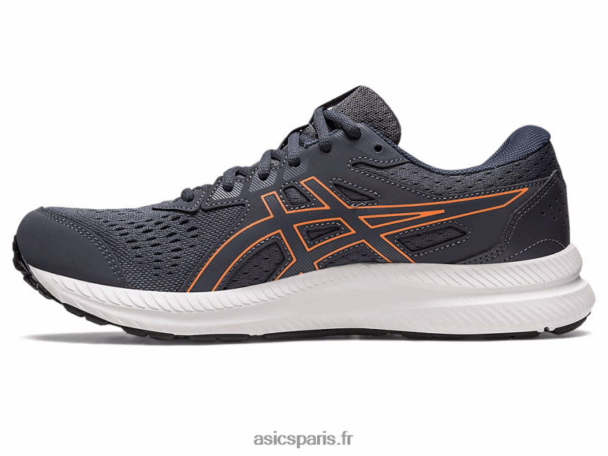 Hommes Asics gel-content 8 extra large BXL8B2417 transporteur gris/métropole