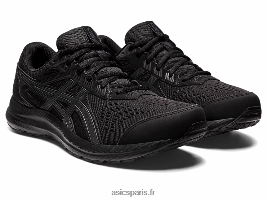 Hommes Asics gel-content 8 extra large BXL8B2713 noir/gris porteur