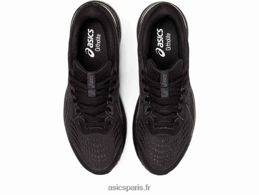 Hommes Asics gel-content 8 extra large BXL8B2713 noir/gris porteur