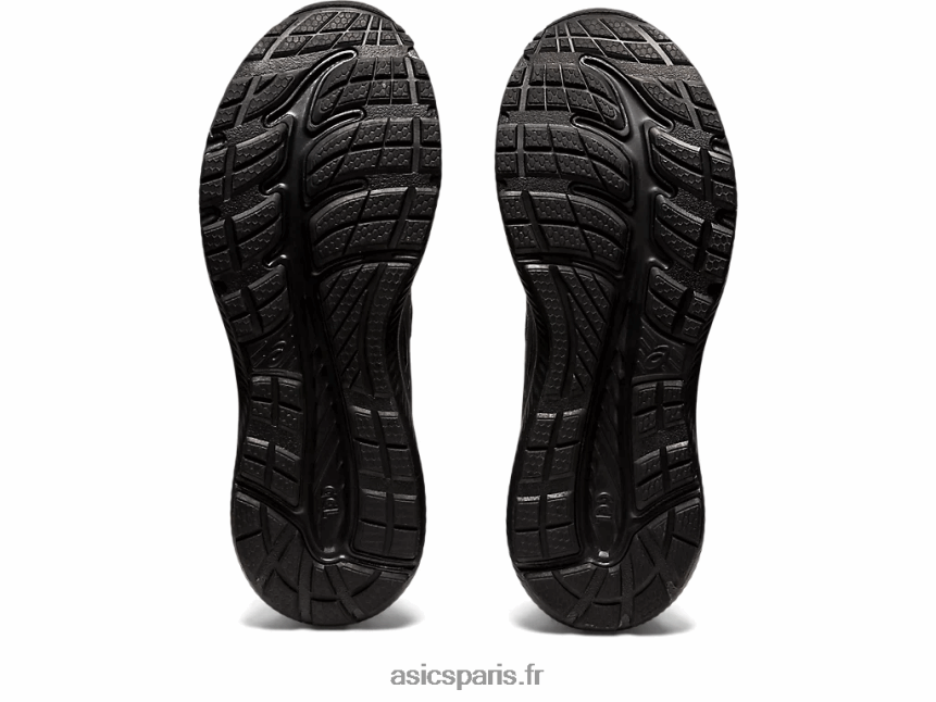 Hommes Asics gel-content 8 extra large BXL8B2713 noir/gris porteur