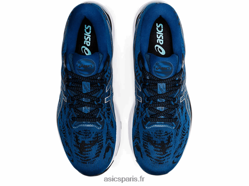 Hommes Asics gel-cumulus 23 BXL8B21370 bleu mako/argent pur