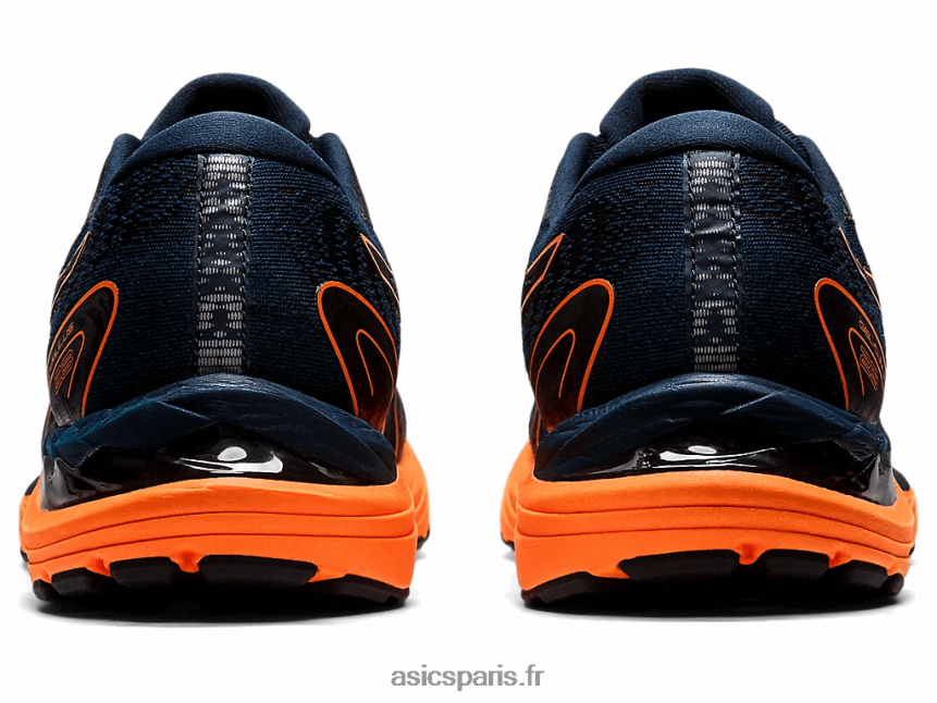 Hommes Asics gel-cumulus 23 BXL8B21590 bleu français/orange vif