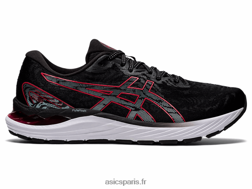 Hommes Asics gel-cumulus 23 BXL8B21853 noir/rouge électrique