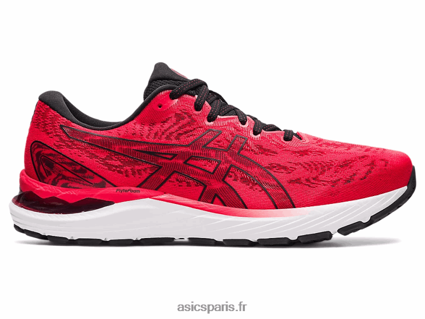 Hommes Asics gel-cumulus 23 BXL8B21856 rouge électrique/noir