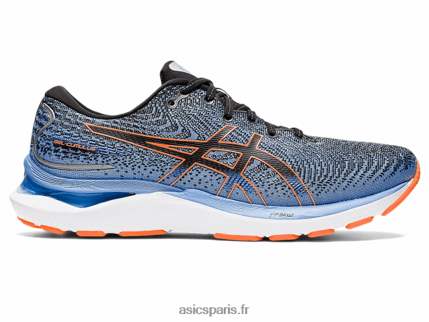 Hommes Asics gel-cumulus 24 BXL8B21311 noir/orange vif