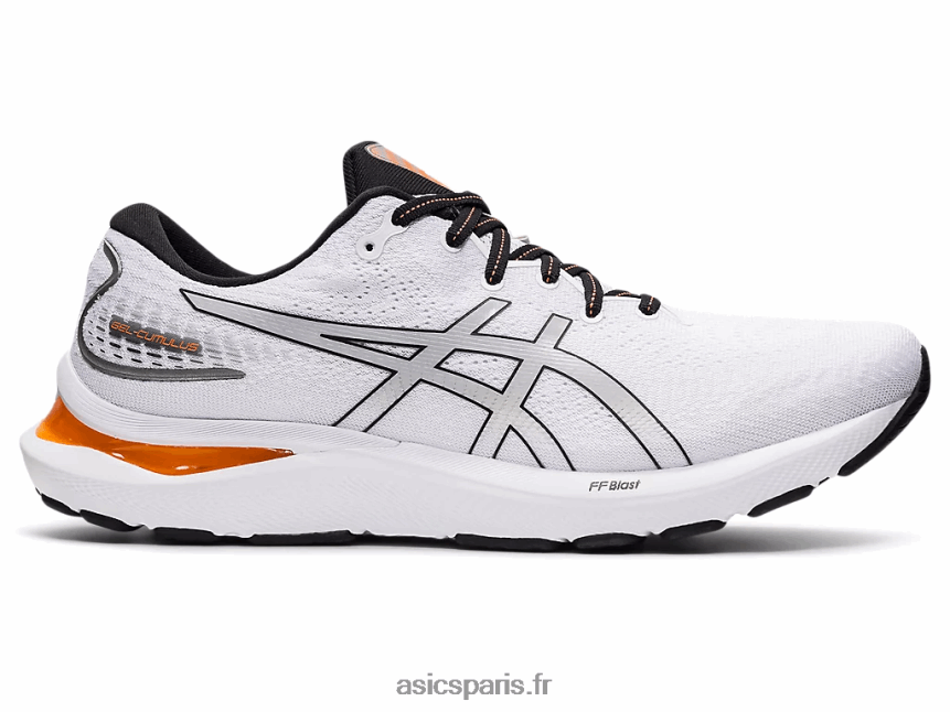 Hommes Asics gel-cumulus 24 BXL8B21312 blanc/gris piémont