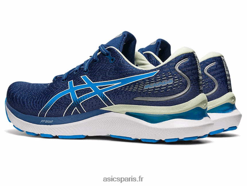 Hommes Asics gel-cumulus 24 BXL8B2153 bleu nuit/bleu azul