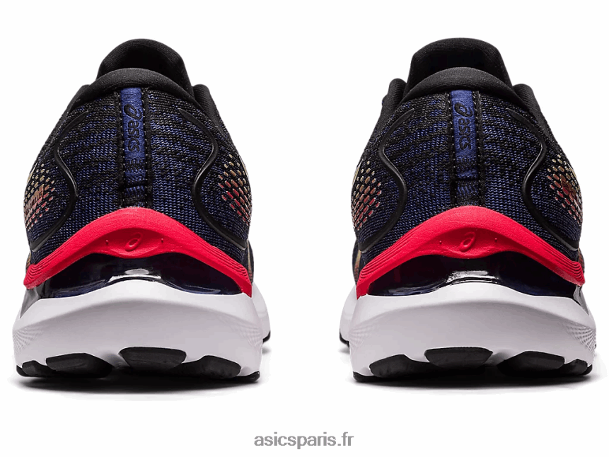 Hommes Asics gel-cumulus 24 BXL8B2382 noir/huile d\'olive