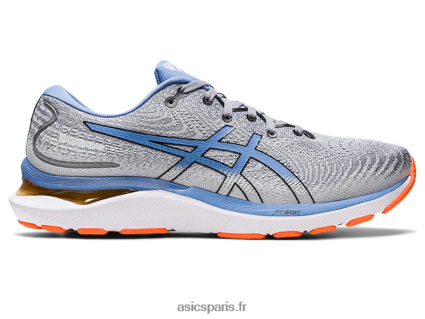 Hommes Asics gel-cumulus 24 BXL8B2403 feuille de roche/harmonie bleue