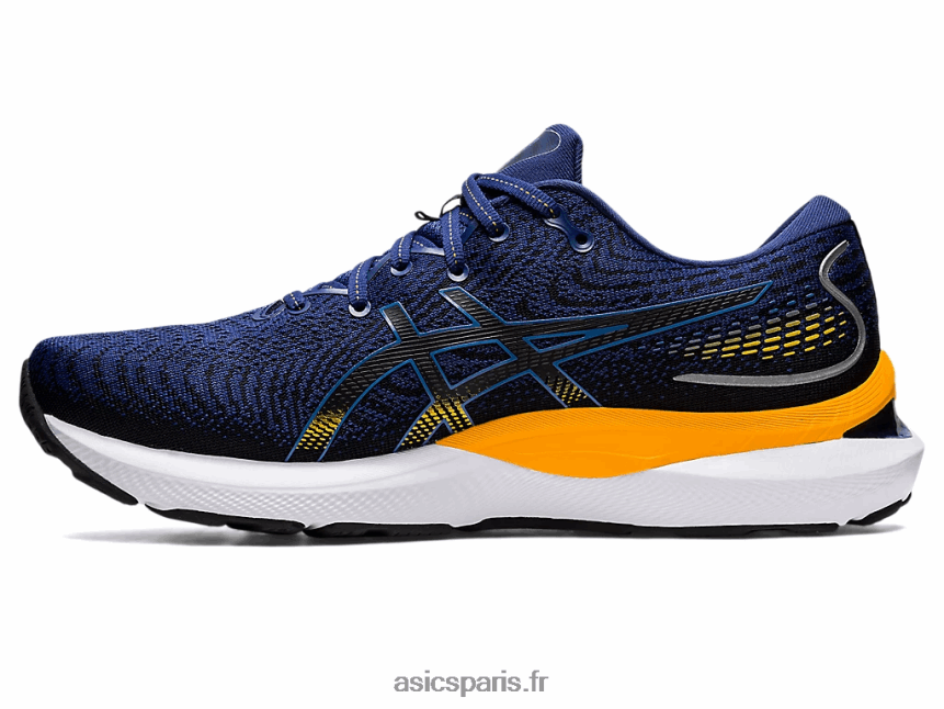 Hommes Asics gel-cumulus 24 BXL8B2824 océan profond/ambre