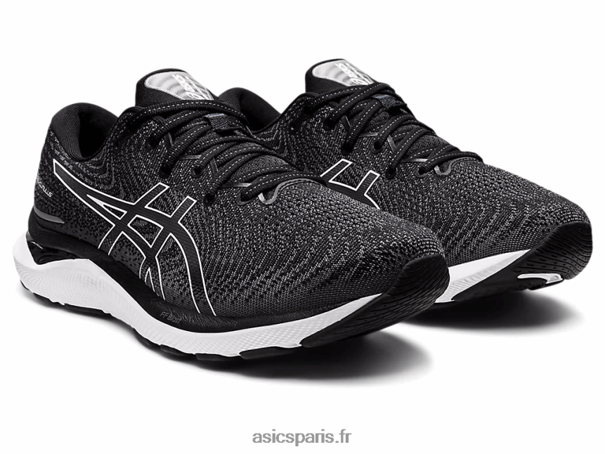 Hommes Asics gel-cumulus 24 de large BXL8B21020 transporteur gris/blanc