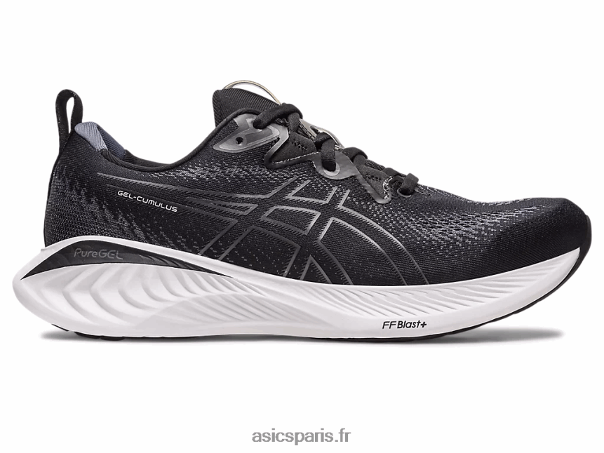 Hommes Asics gel-cumulus 25 extra large BXL8B2100 noir/gris porteur