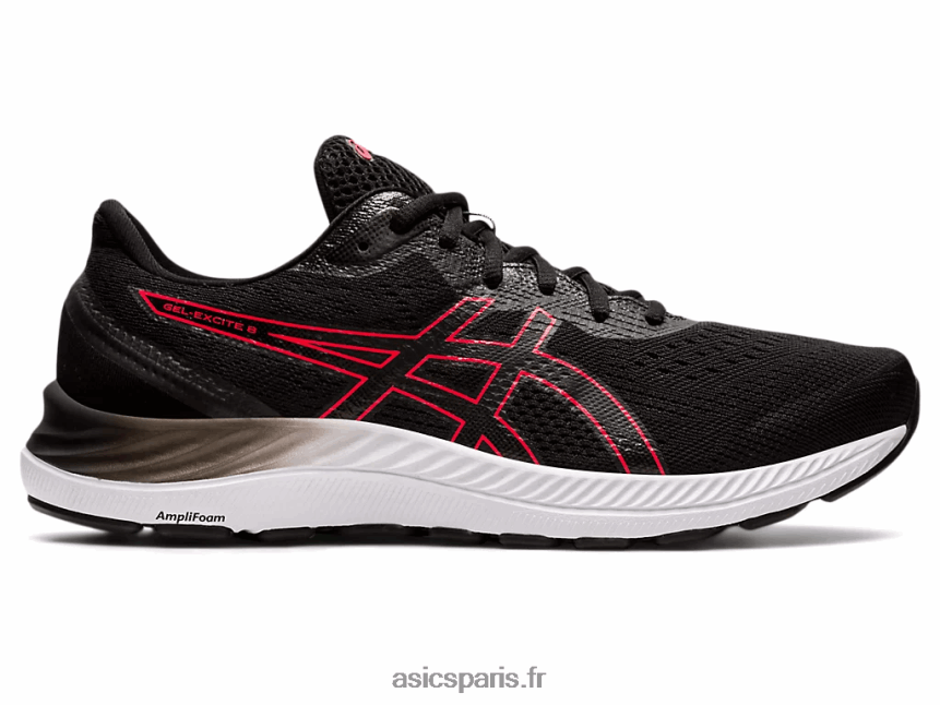 Hommes Asics gel-exciter 8 BXL8B21696 noir/rouge électrique