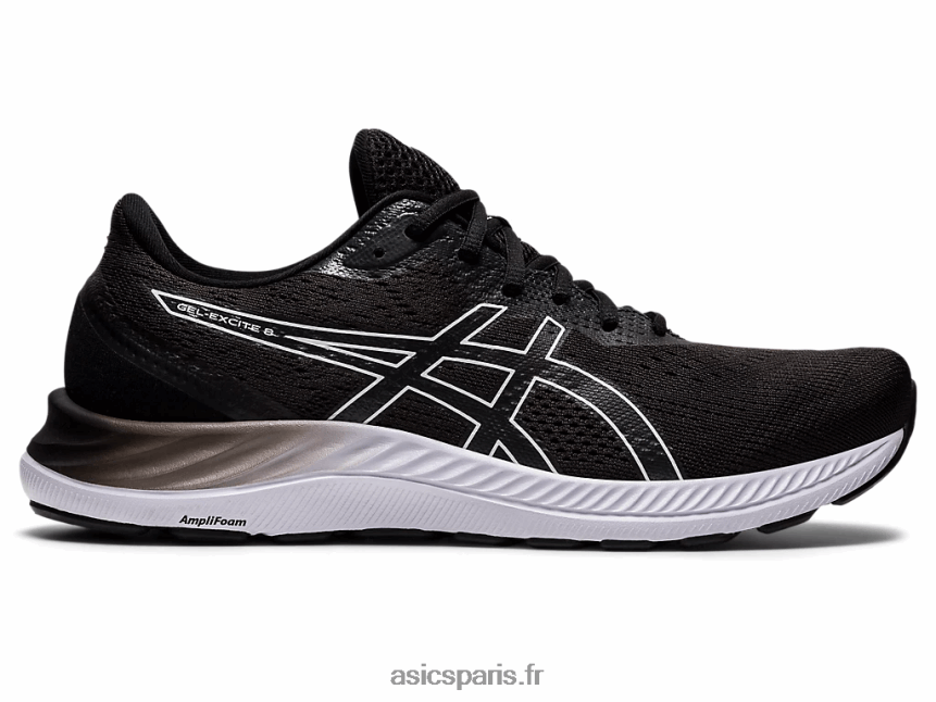 Hommes Asics gel-exciter 8 BXL8B21701 noir blanc