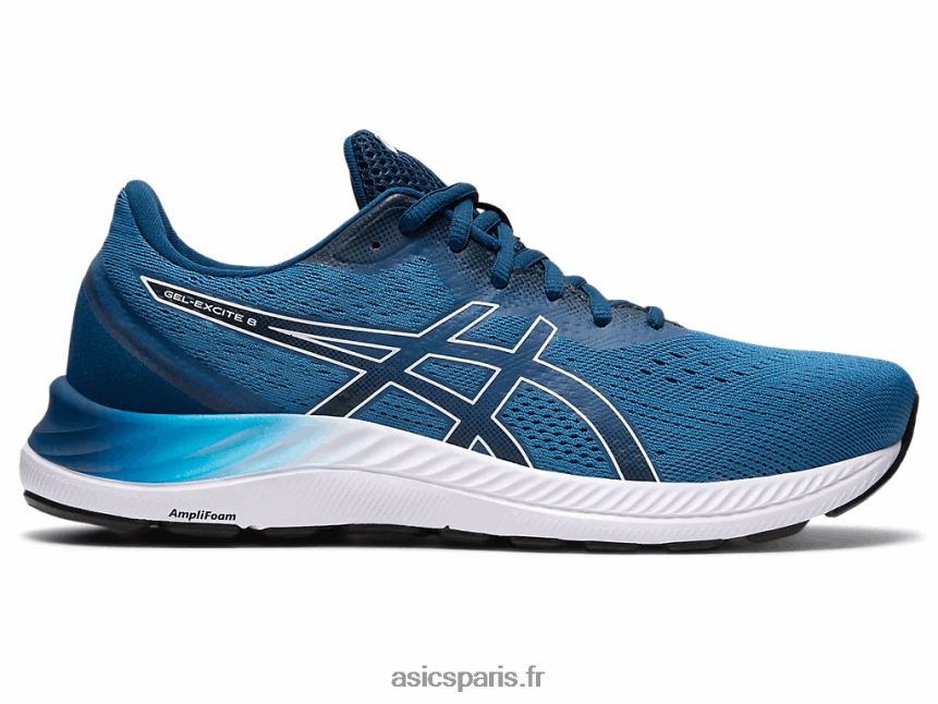Hommes Asics gel-exciter 8 BXL8B21941 reborn bleu/blanc