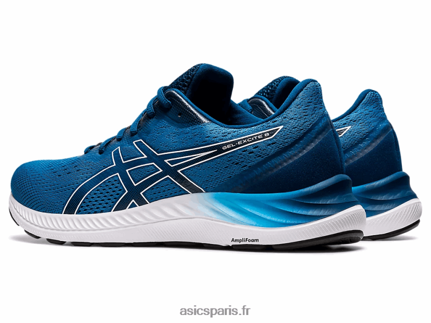 Hommes Asics gel-exciter 8 BXL8B21941 reborn bleu/blanc