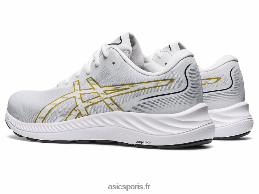 Hommes Asics gel-exciter 9 BXL8B2414 blanc/huile d\'olive