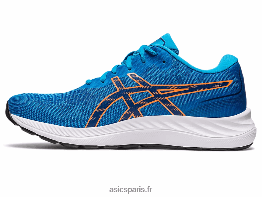 Hommes Asics gel-exciter 9 BXL8B2456 bleu des îles/pêche soleil