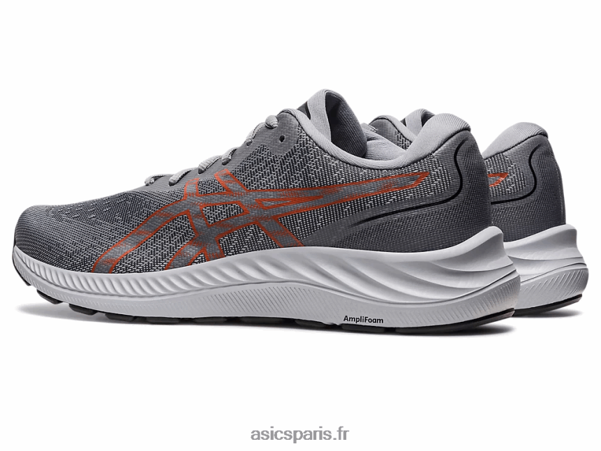 Hommes Asics gel-exciter 9 extra large BXL8B2416 feuille de roche/latte aux épices