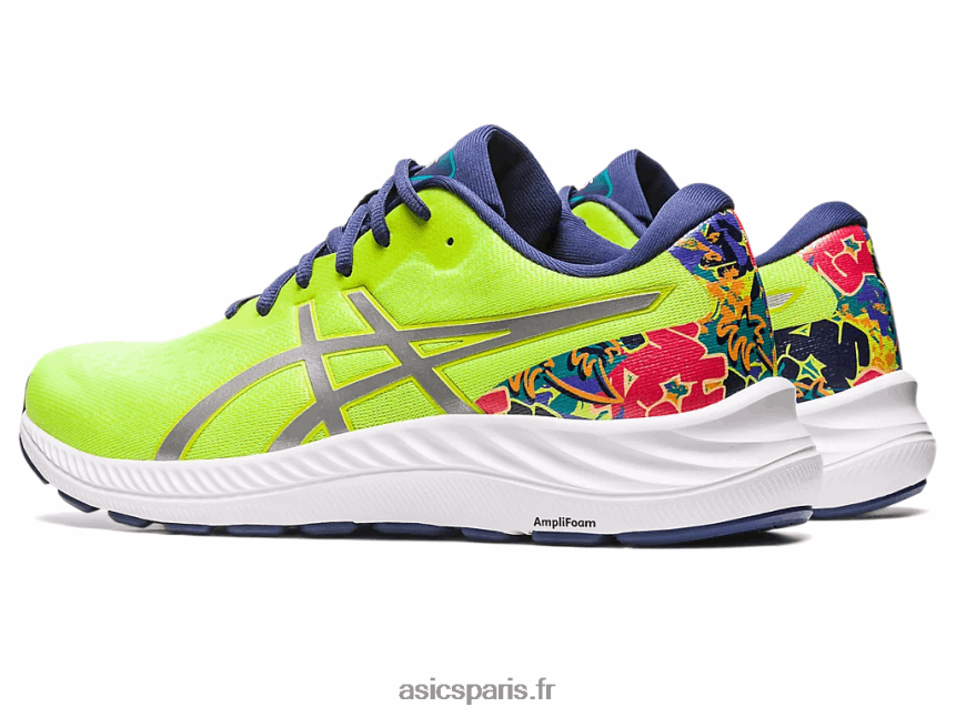 Hommes Asics gel-exciter 9 lite-show BXL8B2203 zeste de citron vert/spectacle léger