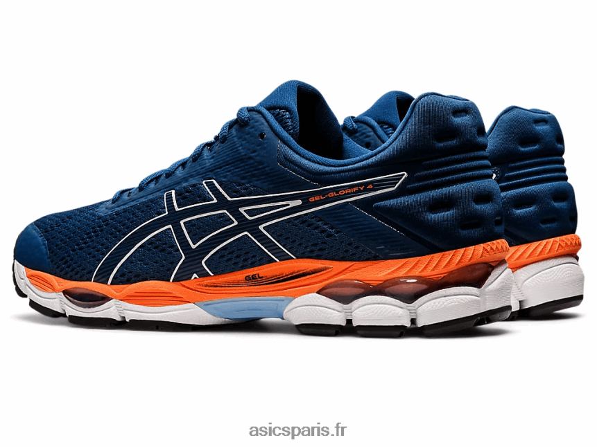 Hommes Asics gel glorifier 4 BXL8B21863 mako bleu/blanc
