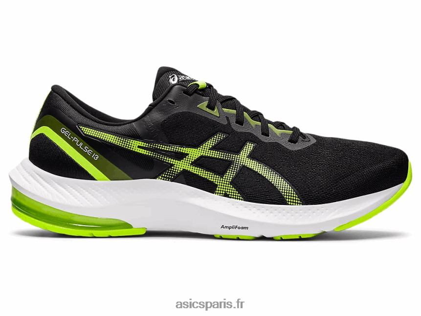 Hommes Asics gel-impulsion 13 BXL8B21495 noir/vert danger