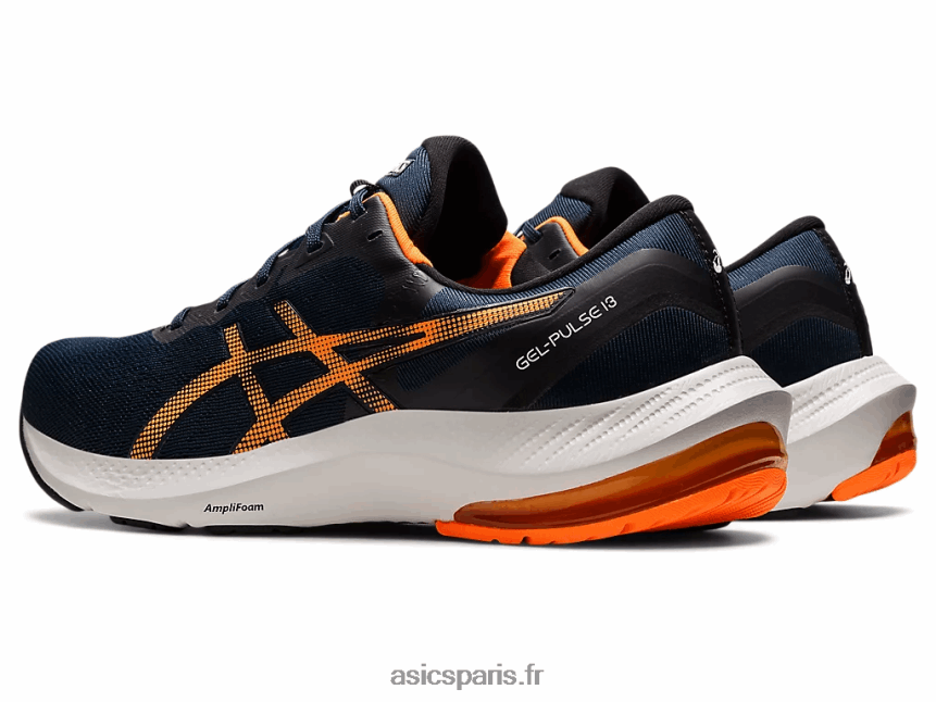 Hommes Asics gel-impulsion 13 BXL8B21530 bleu français/orange vif