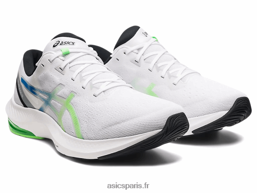 Hommes Asics gel-impulsion 13 BXL8B21727 blanc/citron vert vif
