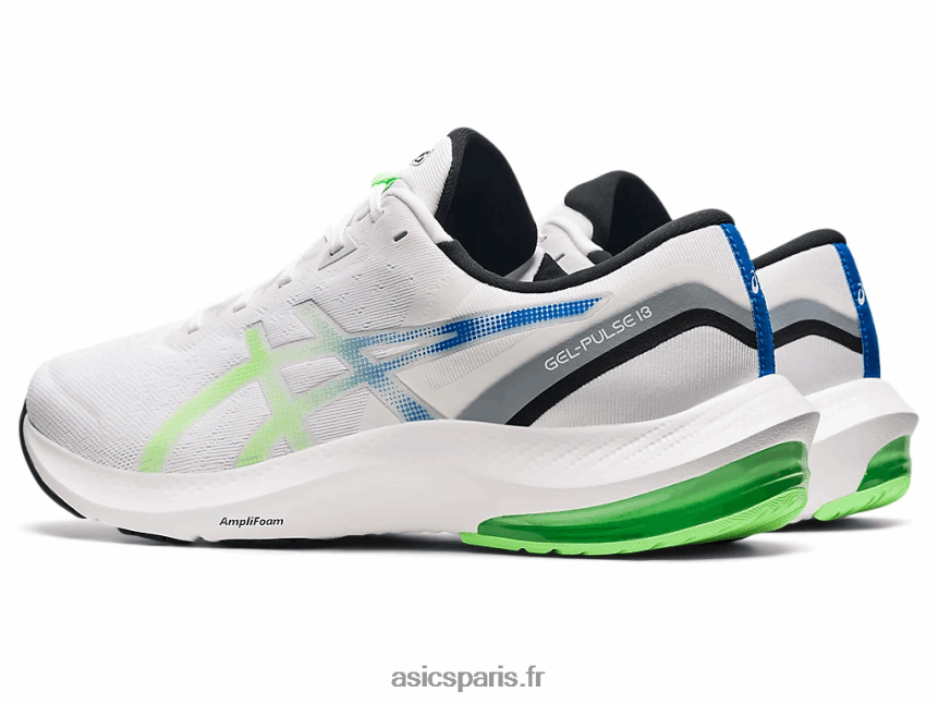 Hommes Asics gel-impulsion 13 BXL8B21727 blanc/citron vert vif