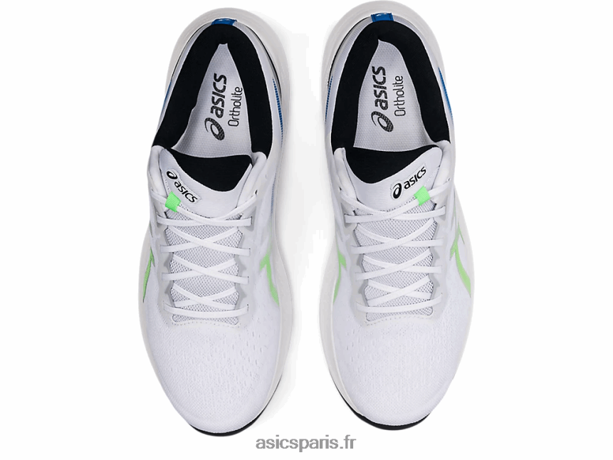 Hommes Asics gel-impulsion 13 BXL8B21727 blanc/citron vert vif