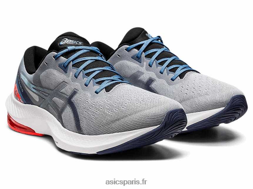 Hommes Asics gel-impulsion 13 BXL8B21762 gris piémont/bleu tonnerre