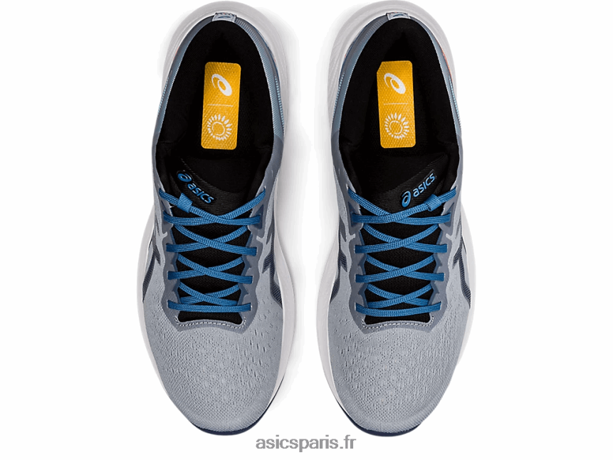 Hommes Asics gel-impulsion 13 BXL8B21762 gris piémont/bleu tonnerre