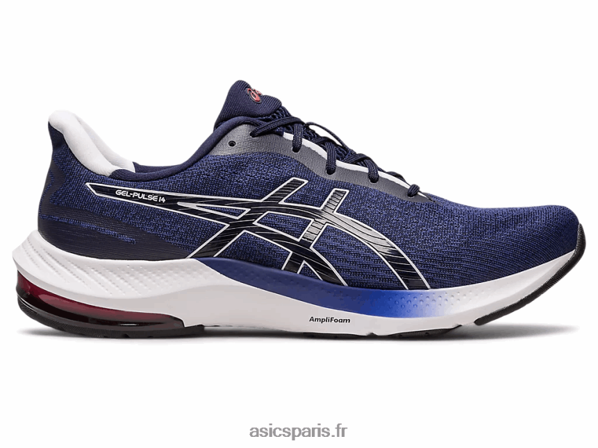 Hommes Asics gel-impulsion 14 BXL8B2418 bleu indigo/blanc