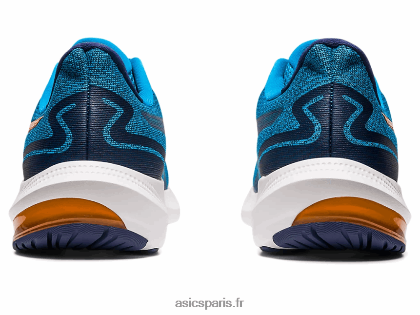 Hommes Asics gel-impulsion 14 BXL8B2437 bleu des îles/pêche soleil