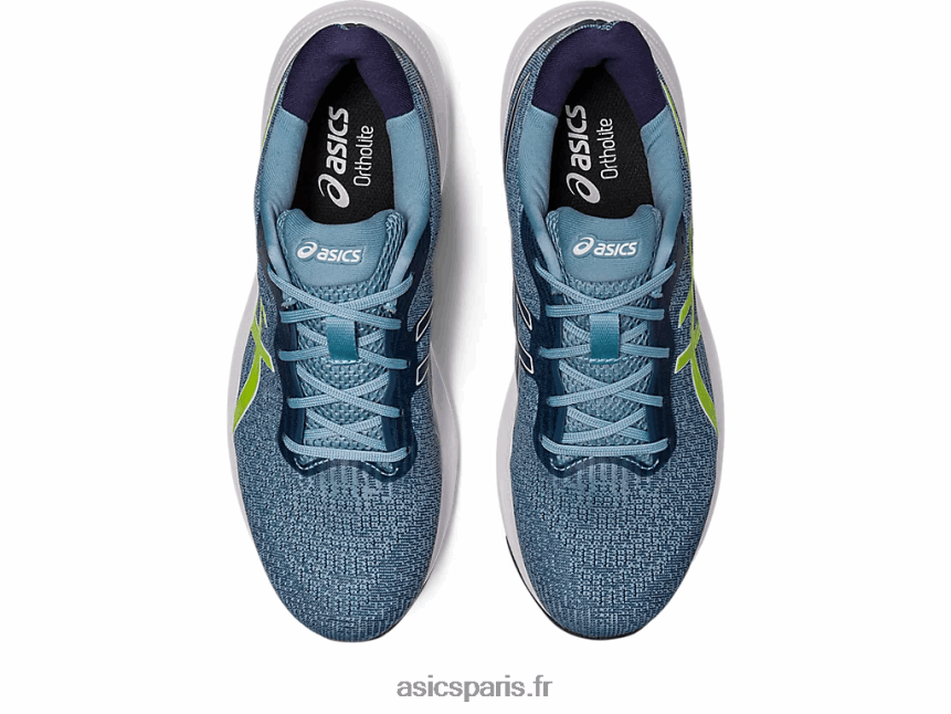 Hommes Asics gel-impulsion 14 BXL8B2528 acier léger/zeste de citron vert