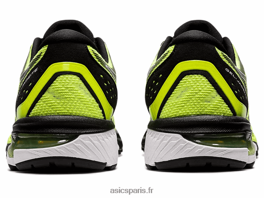 Hommes Asics gel-jadéite BXL8B21730 jaune de sécurité/blanc