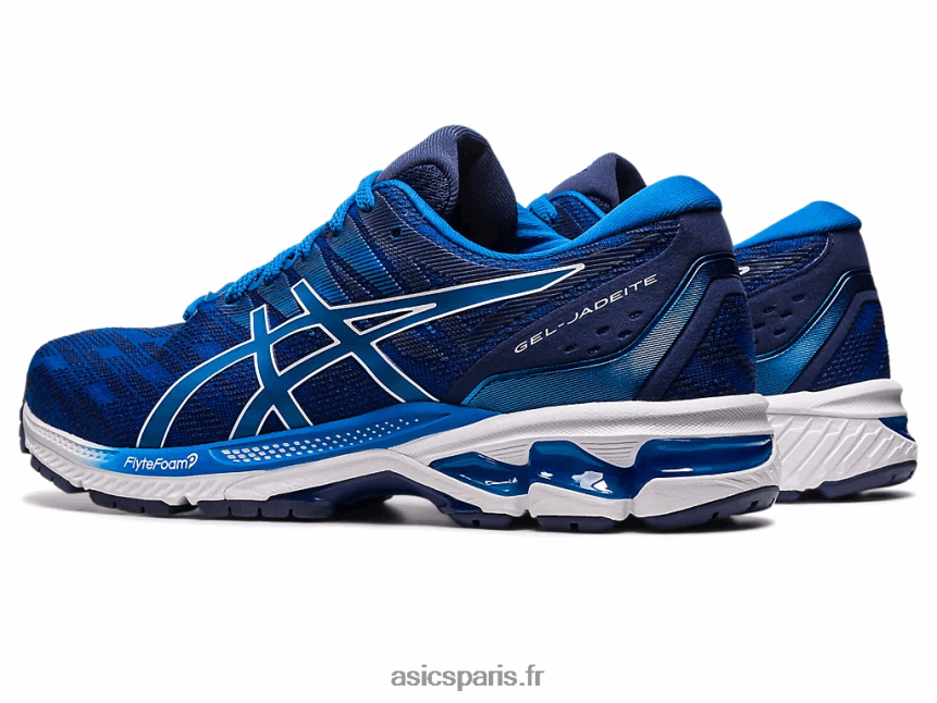 Hommes Asics gel-jadéite BXL8B2372 océan profond/blanc