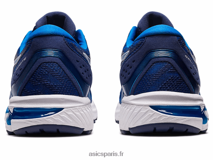 Hommes Asics gel-jadéite BXL8B2372 océan profond/blanc