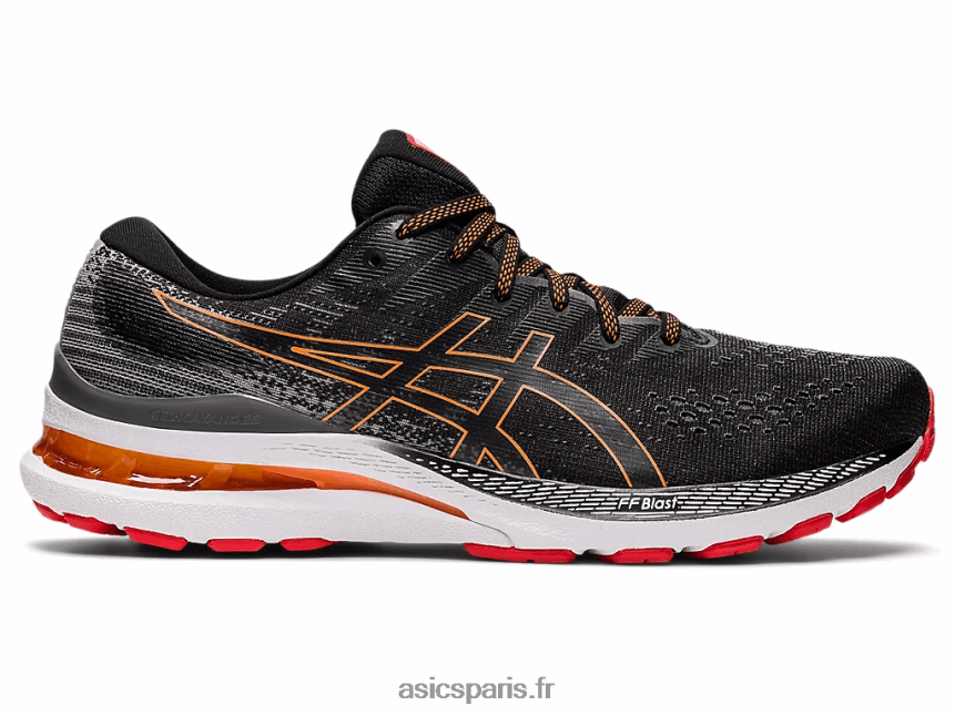 Hommes Asics gel-kayano 28 BXL8B21546 noir/gris argile