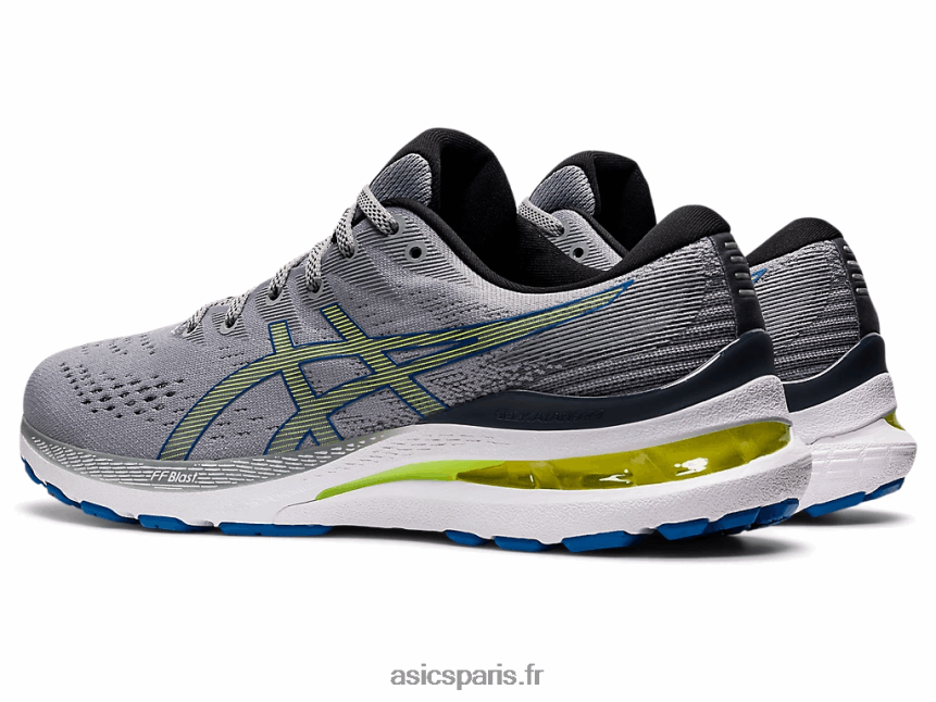 Hommes Asics gel-kayano 28 BXL8B21548 plaque de gypse/risque verte