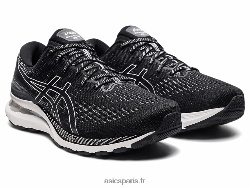 Hommes Asics gel-kayano 28 extra large BXL8B21868 noir blanc