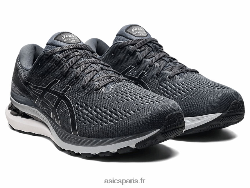 Hommes Asics gel-kayano 28 large BXL8B21837 transporteur gris/noir